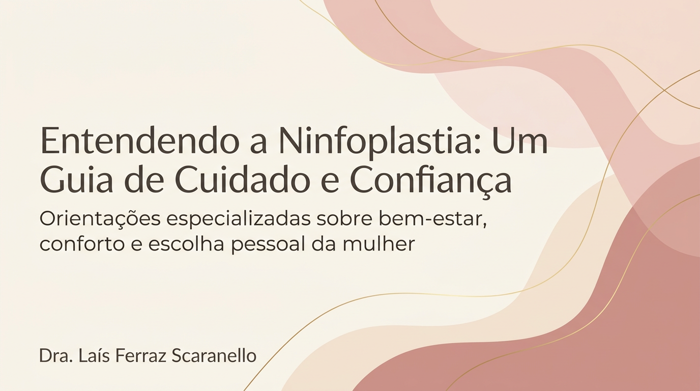 Ninfoplastia: O Que É, Indicações, Como Funciona e Recuperação